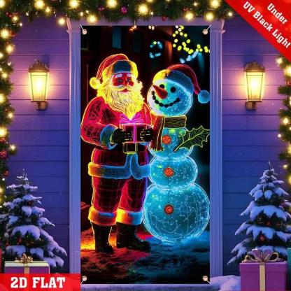 ⏰Christmas Limited Sale 49% OFF!!🎄Christmas Door Cover For Instant Holiday Decor