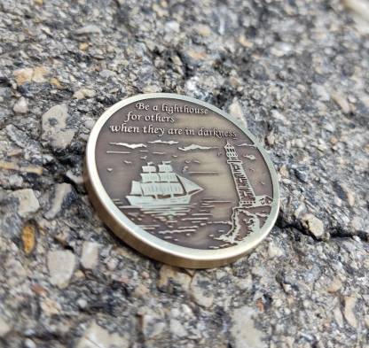 Guiding Light Compass Coin