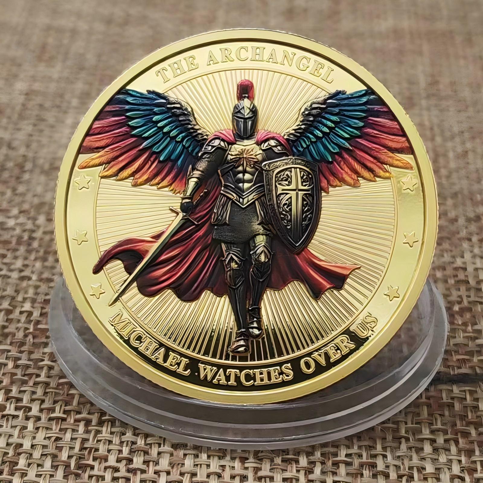 Winged Knight & Armored Warrior Commemorative Challenge Coin