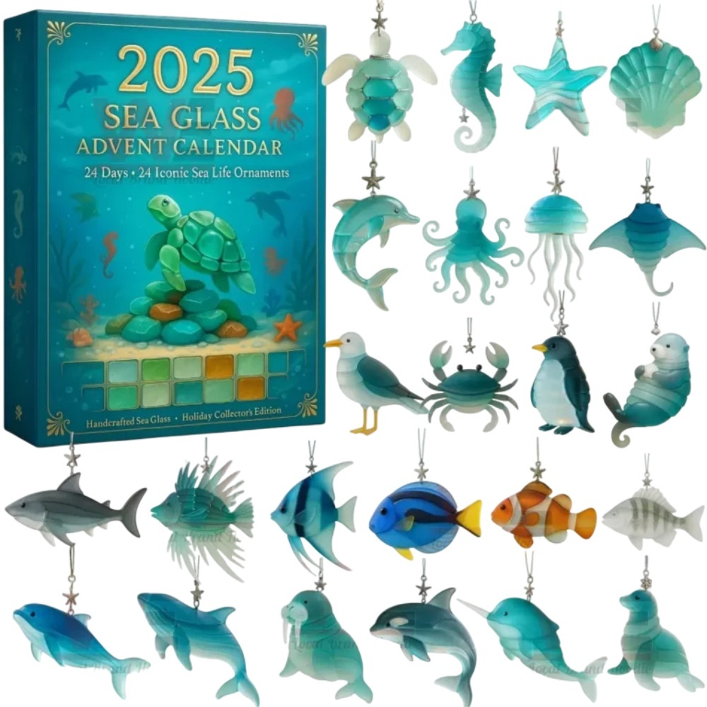 2025 Sea Glass Marine Life Advent Calendar
