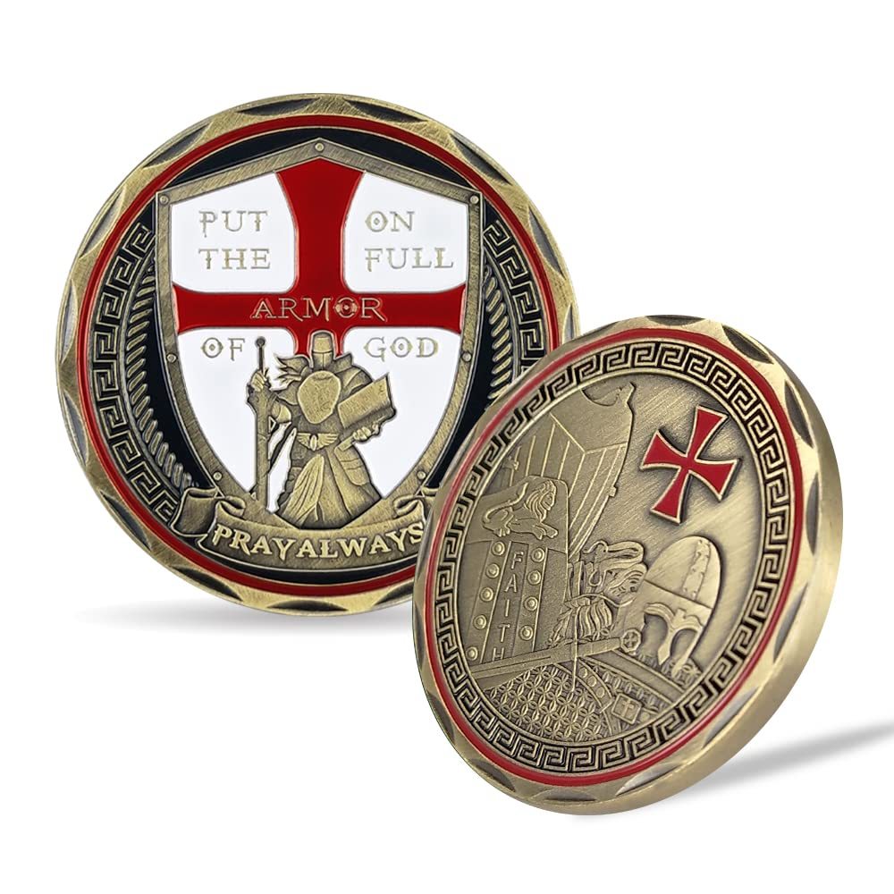 🛡️ Knight Templar Prayer Coin