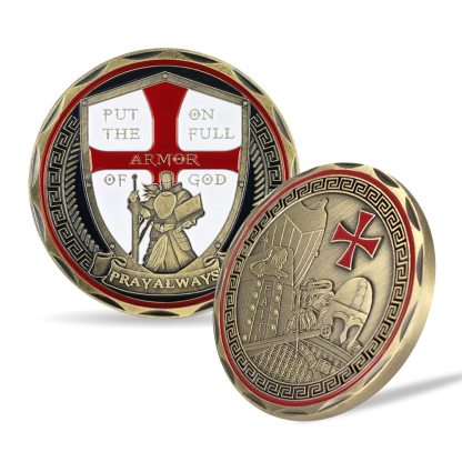 🛡️ Knight Templar Prayer Coin