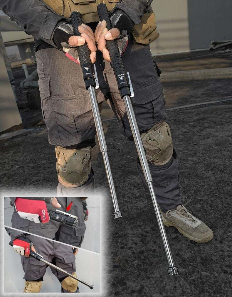 BUY 2 GET 5% OFF & FREE SHIPPING🔒✨Retractable Baton with Safety Lock