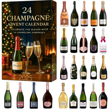 🔥Last Day 49% OFF -🥂2025 Champagne Advent Calendar🎄