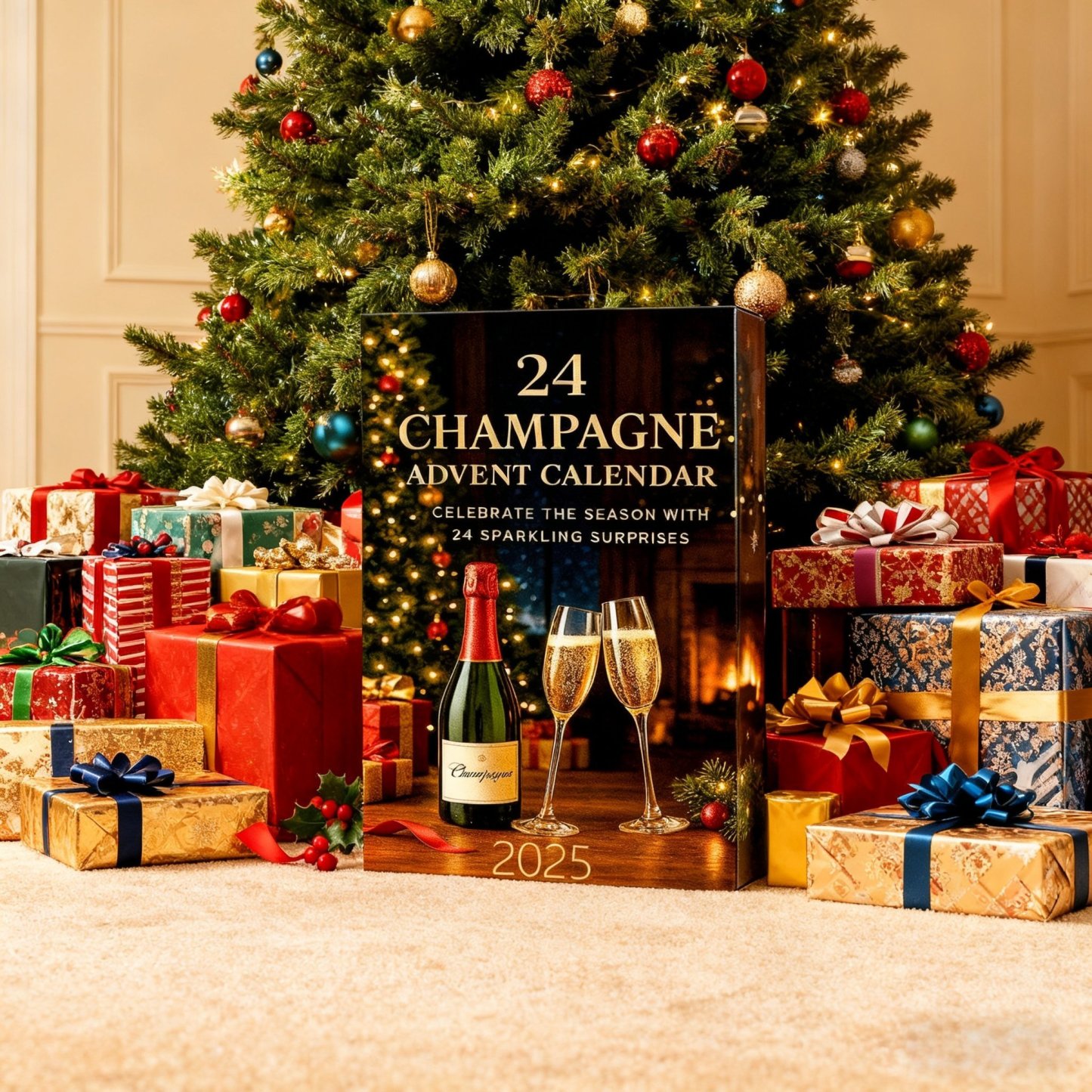 🔥Last Day 49% OFF -🥂2025 Champagne Advent Calendar🎄