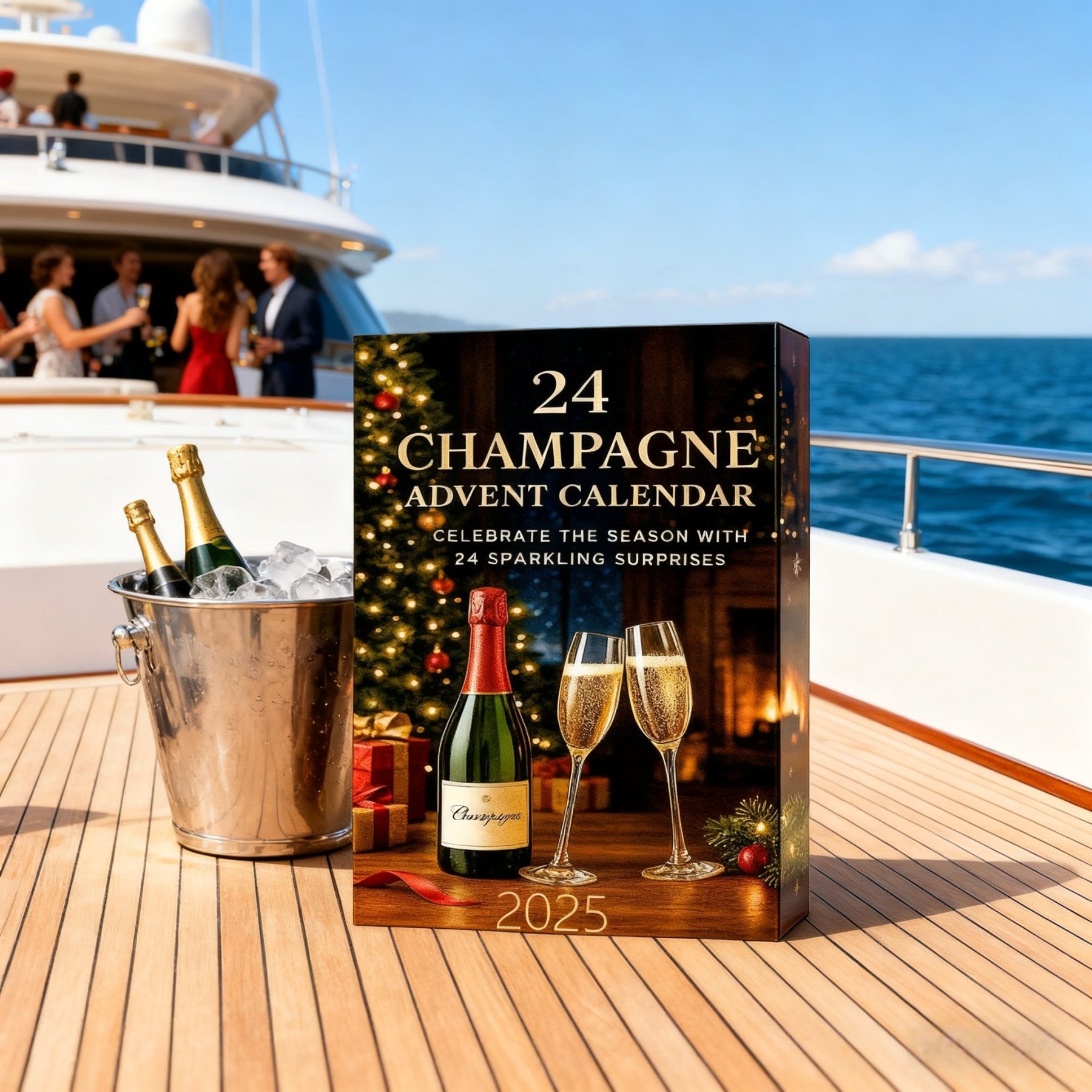 🔥Last Day 49% OFF -🥂2025 Champagne Advent Calendar🎄