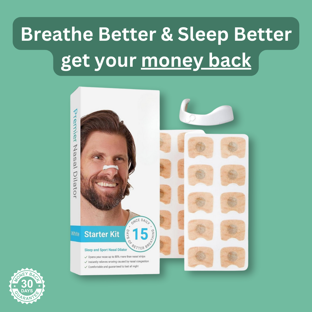🔥Last Day 49% OFF-Magnetic Ventilating Nasal Strips for Snoring Relief