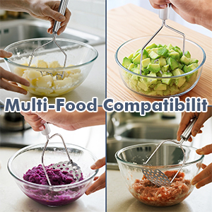 potato mashers baby food masher meat masher ground beef masher avocado smasher tool