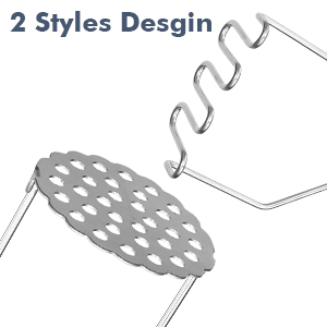 potato masher stainless steel kitchen utensils meat masher  potato smasher fruit smasher