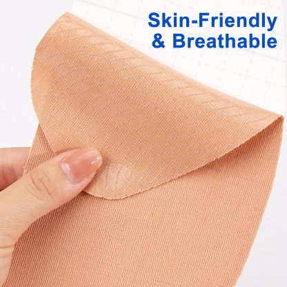 Inner Thigh Anti Chafing Patches 10 Pcs Thigh Friction Tapes Chafing Prevention Rub Pads Women Girls - Light Skin Tone