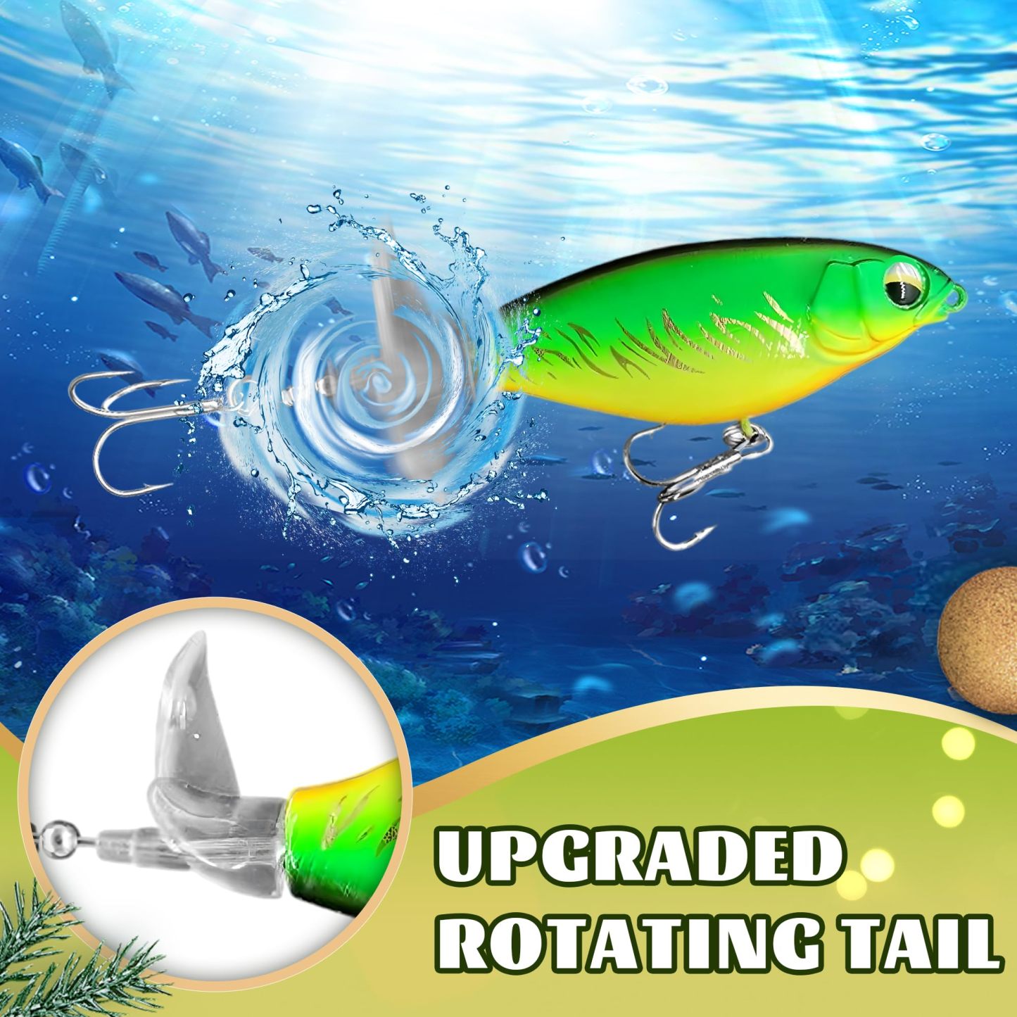 Fishing Advent Calendar 2025 for Adult Teen Boy Men - 24 Days Christmas Countdown Fishing Lure Tackle Kit for Bass Trout - Christmas Gift for Dad Husband Boyfriend Him Surprise