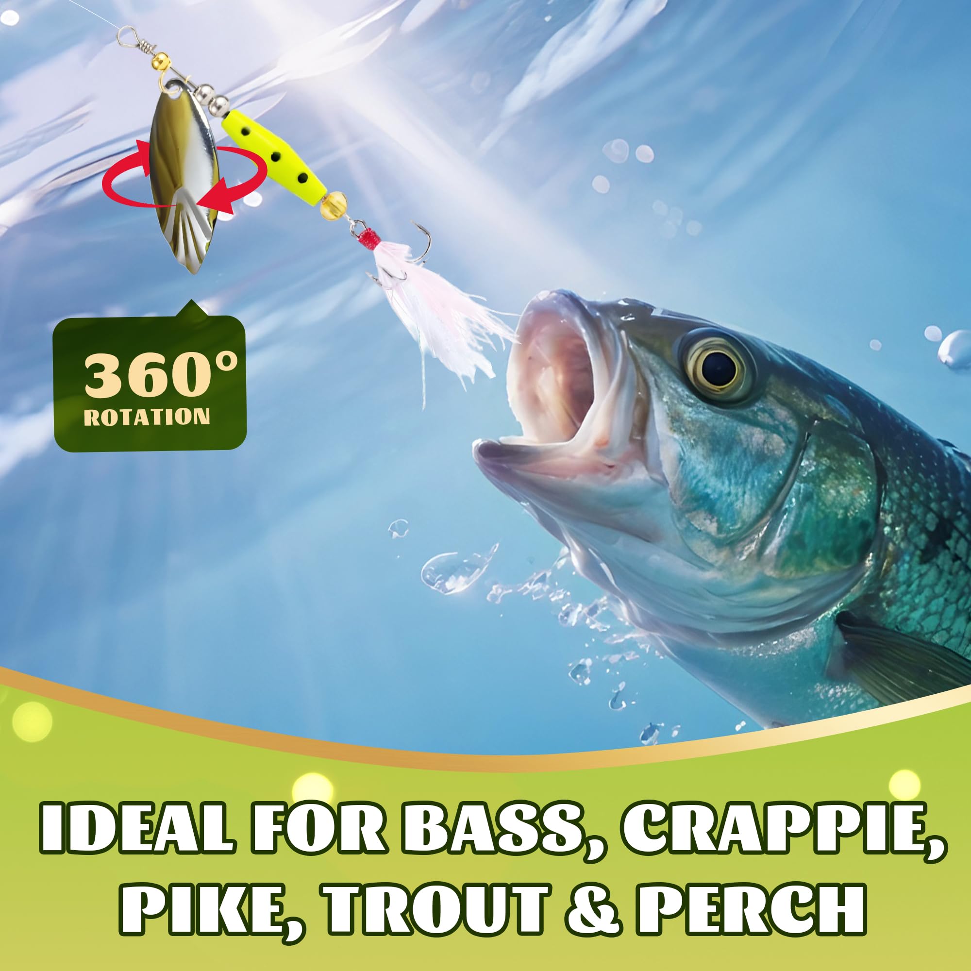 Fishing Advent Calendar 2025 for Adult Teen Boy Men - 24 Days Christmas Countdown Fishing Lure Tackle Kit for Bass Trout - Christmas Gift for Dad Husband Boyfriend Him Surprise