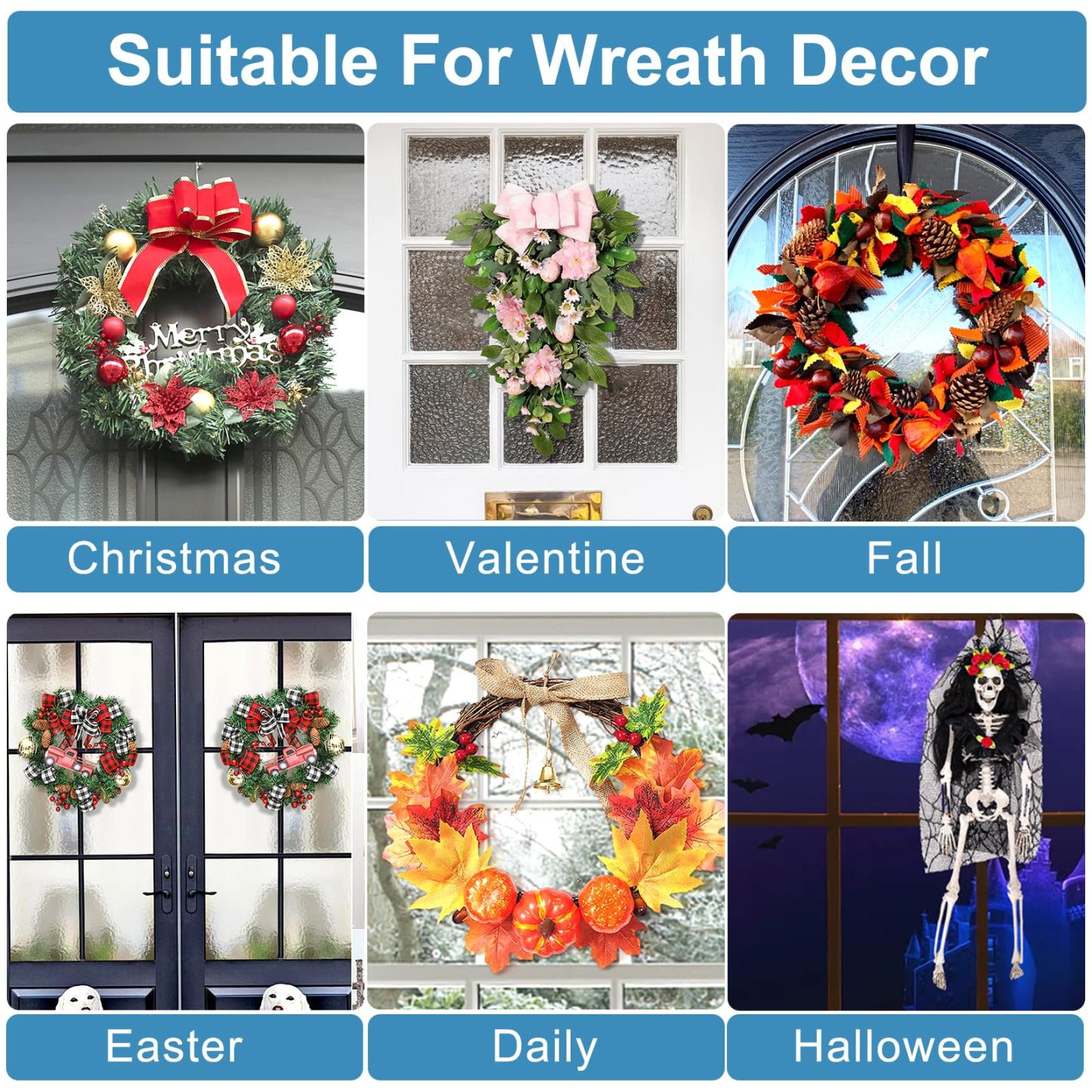 Suction Cup Hooks for Glass Window, Mirror, Wreaths - Shower Hooks for Inside Shower, No Drill Towel Hooks for Bathrooms, Bath Robe Coat Looafh Hook for Hanging - Silver(2 Pack)