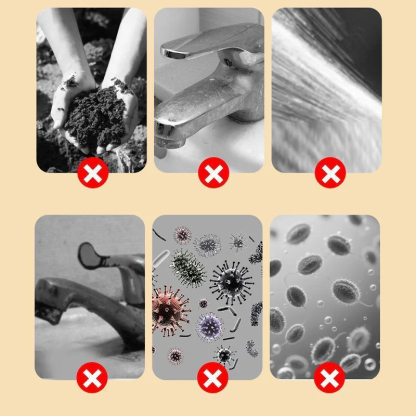 Faucet Filter Cotton Bags - Universal, 100 PCS Splash-Proof Faucet Filter 🌟Set