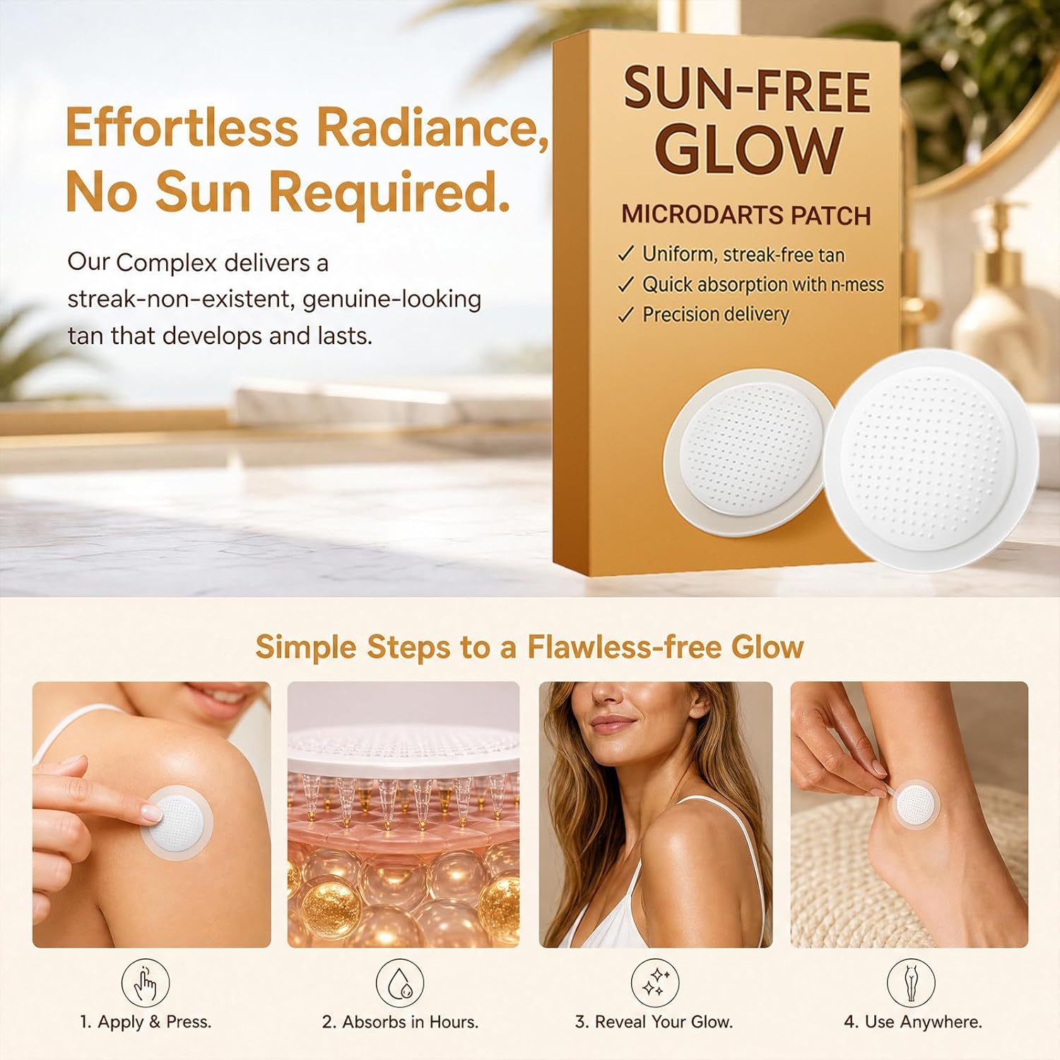 🔥Up to 85% OFF - SunFree Transdermal Tanning Patch