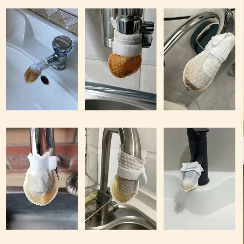 Faucet Filter Cotton Bags - Universal, 100 PCS Splash-Proof Faucet Filter 🌟Set