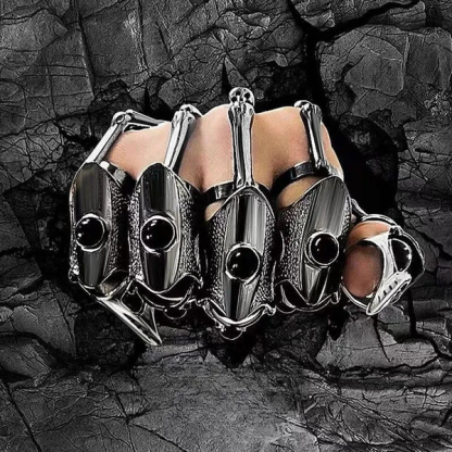 🔥LAST DAY 49% OFF - Necromantic Armor Skeleton Bracelet and Finger Claws