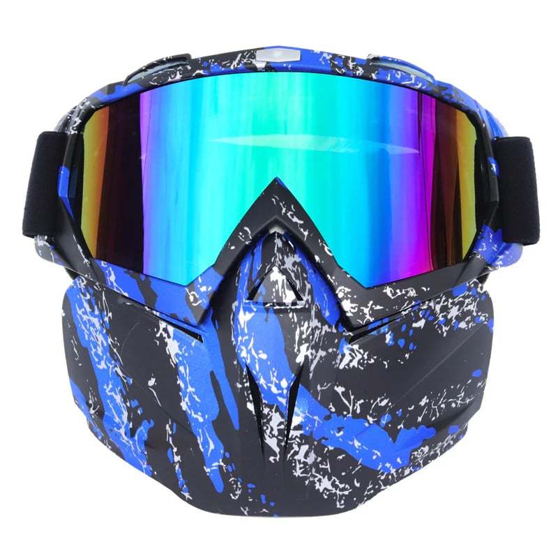🥽Premium Windproof Anti-Fog Motorcycling And Skiing Sport Mask Goggles
