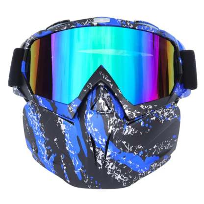 🥽Premium Windproof Anti-Fog Motorcycling And Skiing Sport Mask Goggles