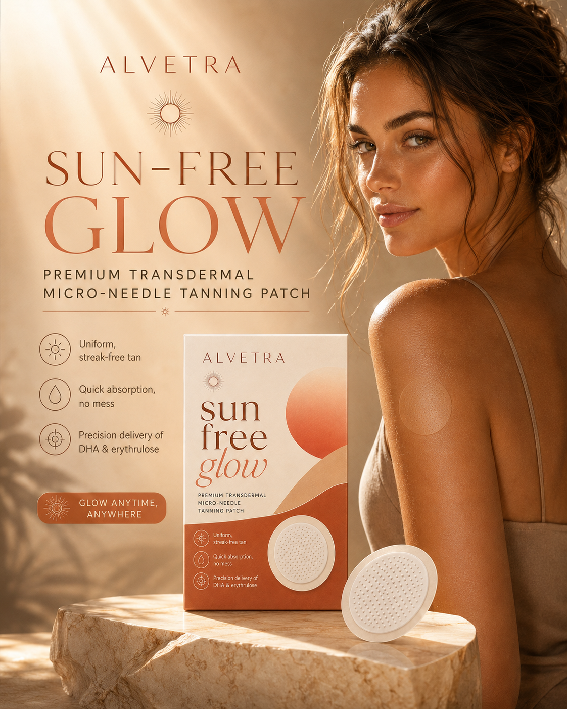 SunFree Transdermal Tanning Patch