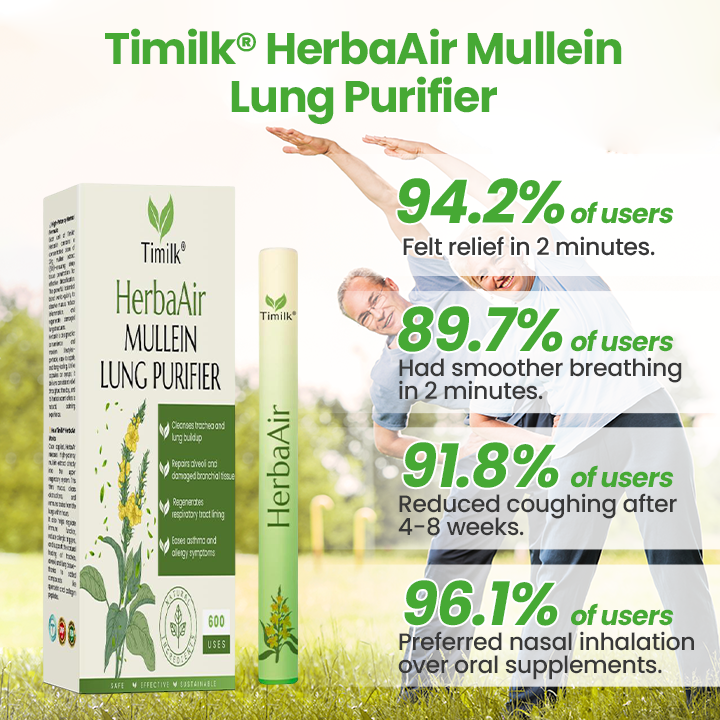 Timilk® HerbaAir Mullein Lung Purifier