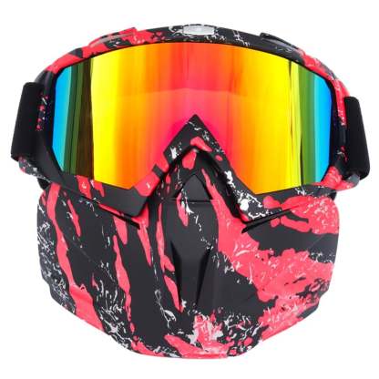 🥽Premium Windproof Anti-Fog Motorcycling And Skiing Sport Mask Goggles
