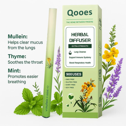 “Say Goodbye to Lung Toxins! Thyme & Mint Herbal Purifier for Better Breathing & Fresh Breath”