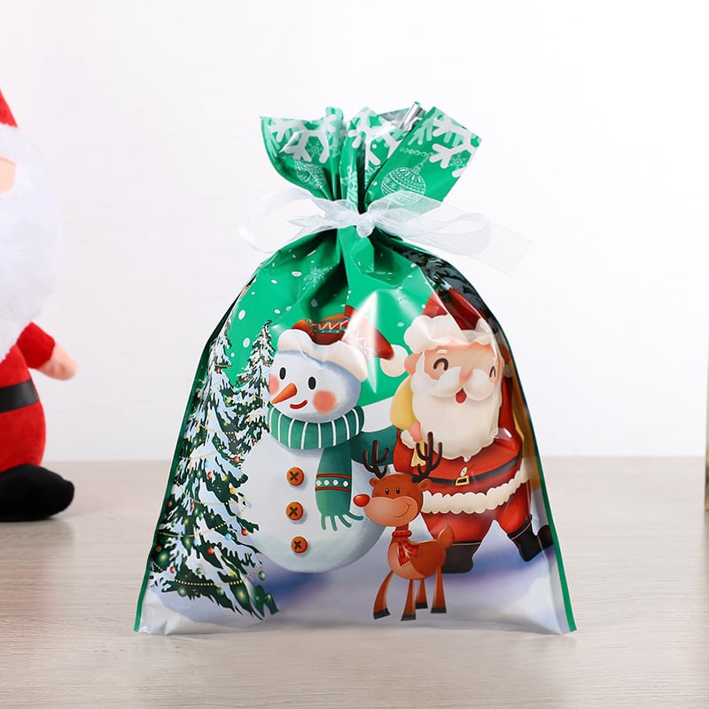 Christmas Drawstrings Gift Bags