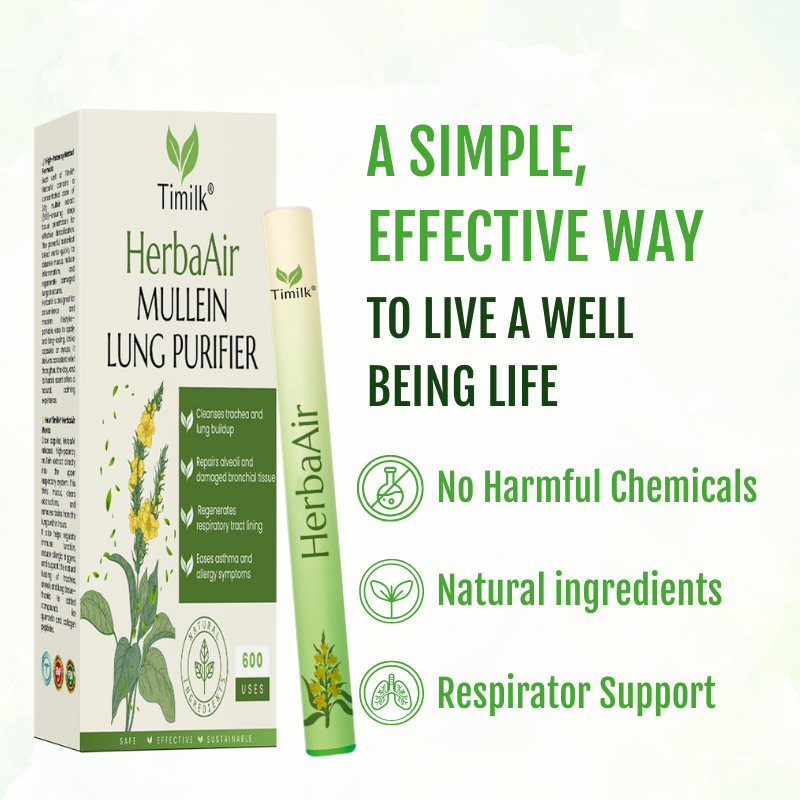 Timilk® HerbaAir Mullein Lung Purifier