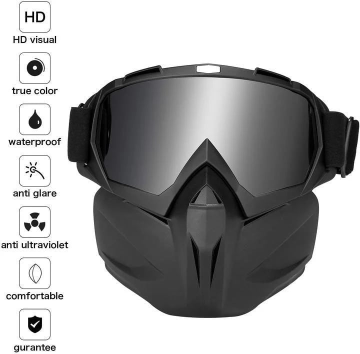 🥽Premium Windproof Anti-Fog Motorcycling And Skiing Sport Mask Goggles