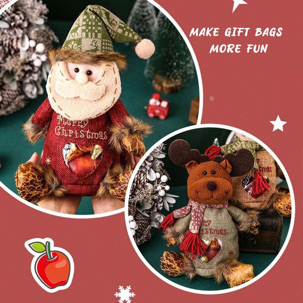 Hot Sale 49% OFF Christmas Gift Bags Zipper Design