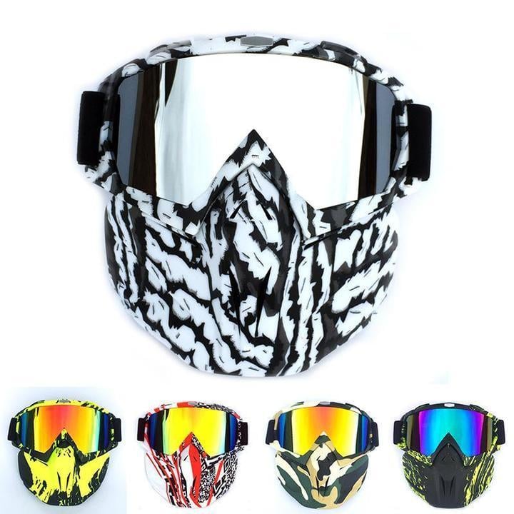 🥽Premium Windproof Anti-Fog Motorcycling And Skiing Sport Mask Goggles