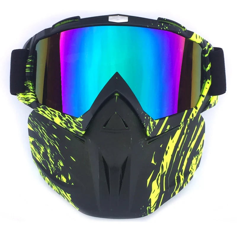 🥽Premium Windproof Anti-Fog Motorcycling And Skiing Sport Mask Goggles