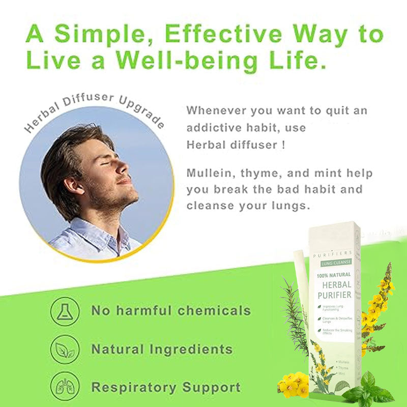“Say Goodbye to Lung Toxins! Thyme & Mint Herbal Purifier for Better Breathing & Fresh Breath”