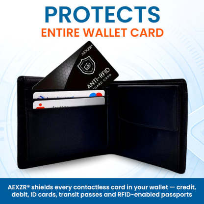 Stop Electronic Pickpockets Dead in Their Tracks with AEXZR®.