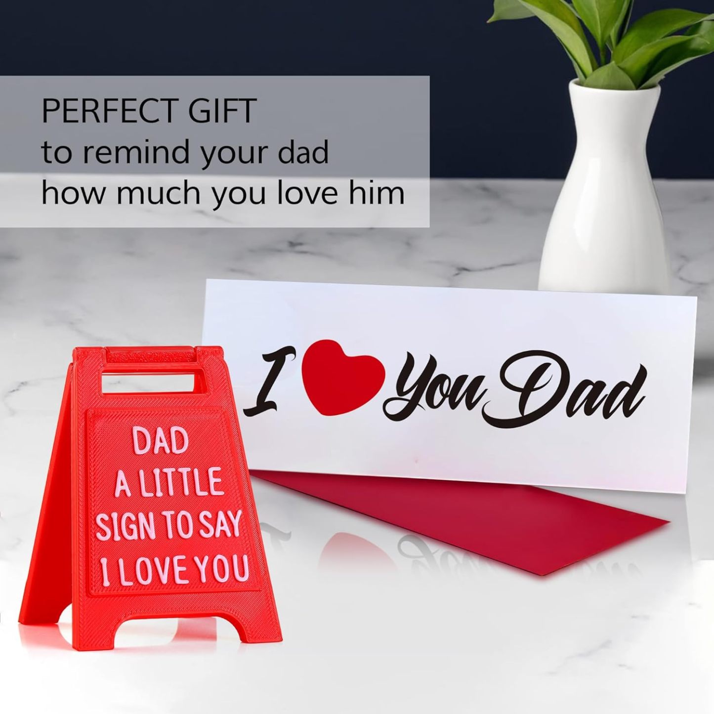 Mini Sign Valentine's Decoration Anniversary Present - Romantic I Love You Sign