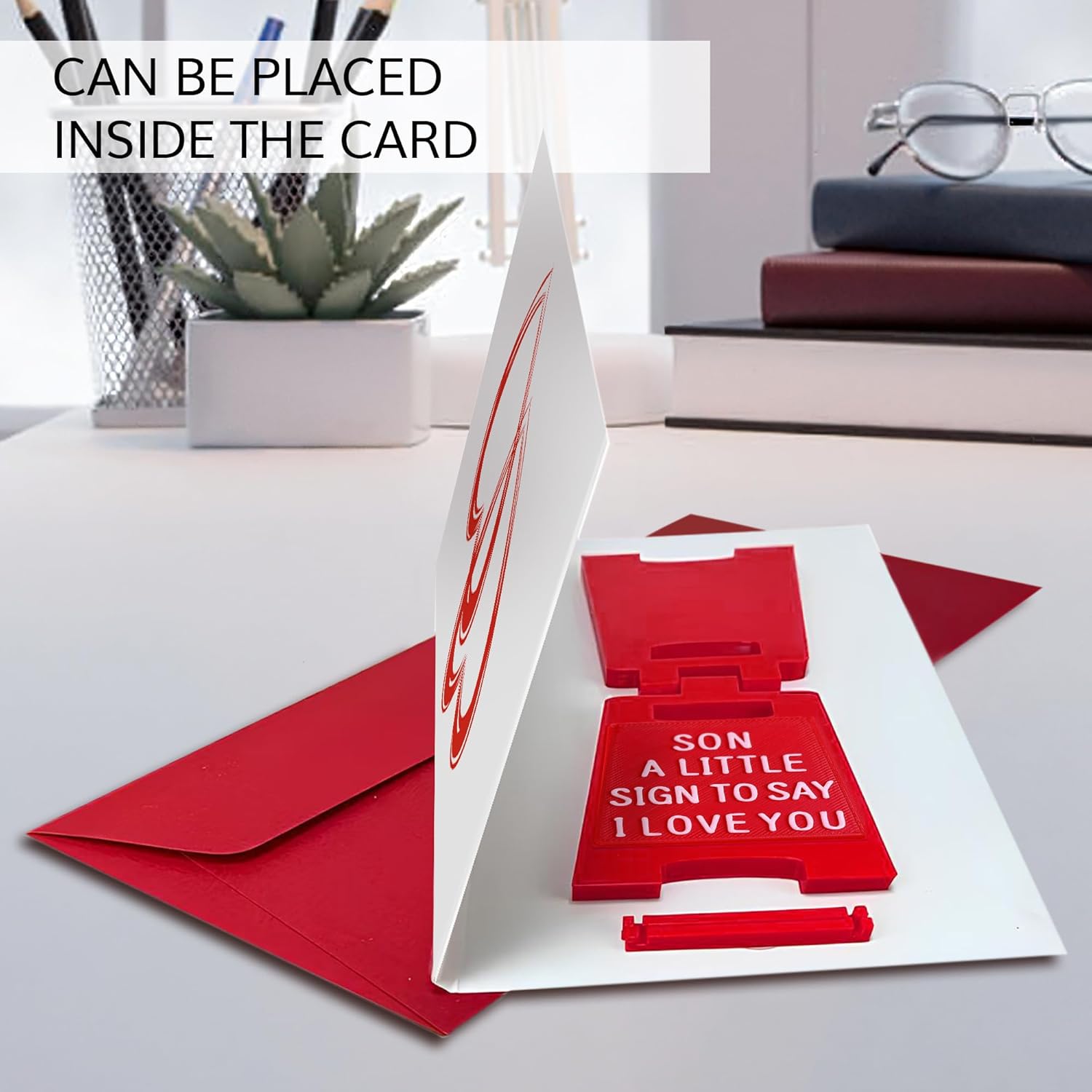 Mini Sign Valentine's Decoration Anniversary Present - Romantic I Love You Sign