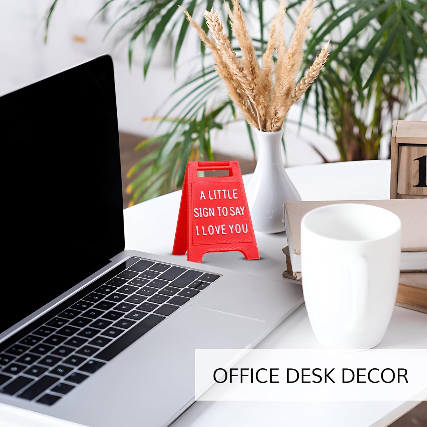 Mini Sign Valentine's Decoration Anniversary Present - Romantic I Love You Sign
