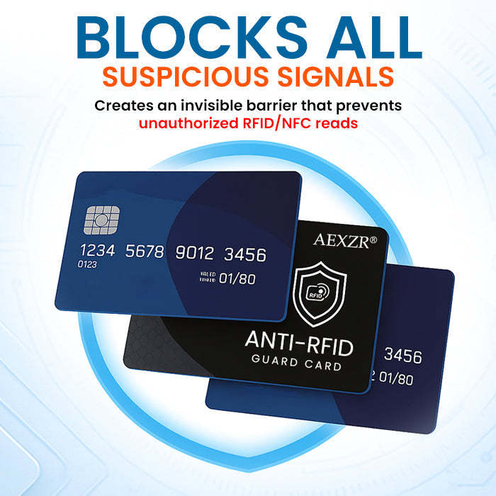 Stop Electronic Pickpockets Dead in Their Tracks with AEXZR®.