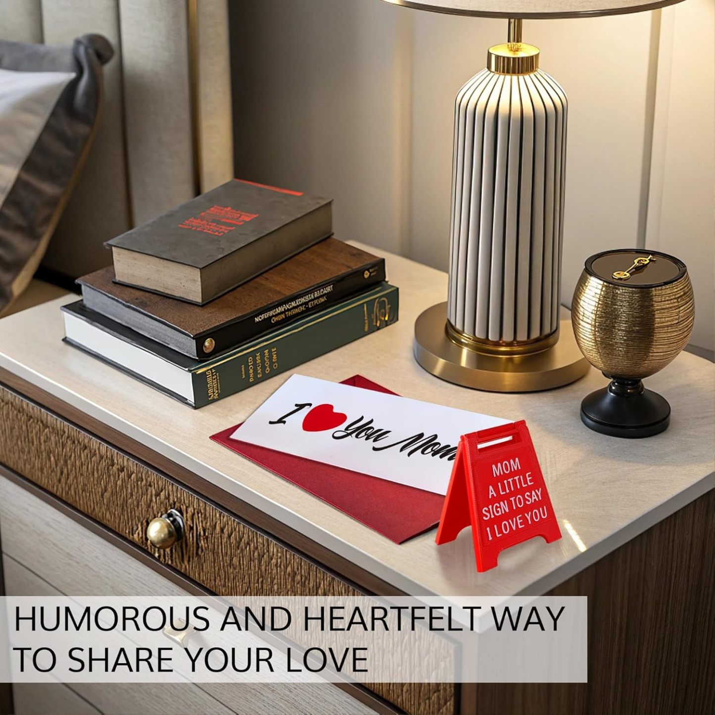 Mini Sign Valentine's Decoration Anniversary Present - Romantic I Love You Sign