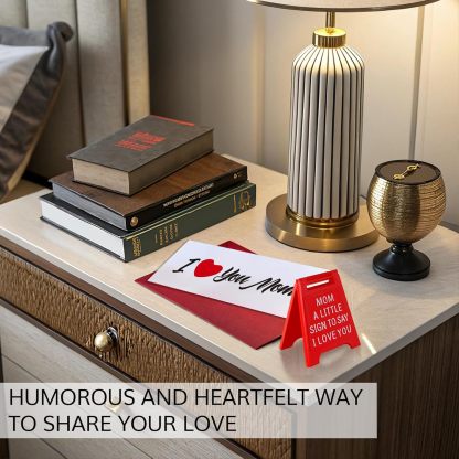 Mini Sign Valentine's Decoration Anniversary Present - Romantic I Love You Sign