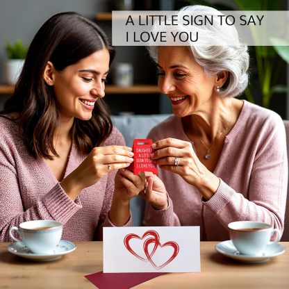 Mini Sign Valentine's Decoration Anniversary Present - Romantic I Love You Sign