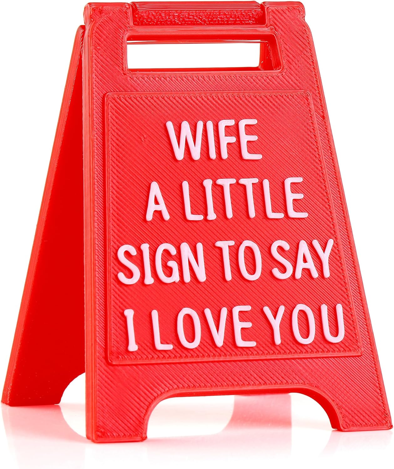 Mini Sign Valentine's Decoration Anniversary Present - Romantic I Love You Sign