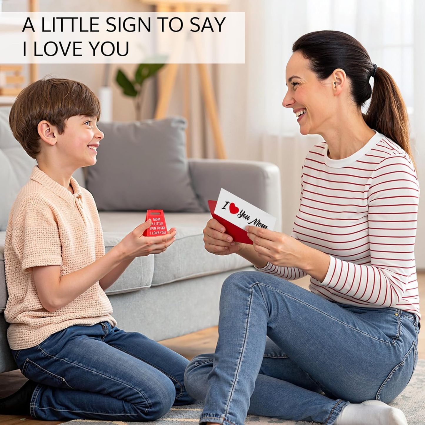Mini Sign Valentine's Decoration Anniversary Present - Romantic I Love You Sign