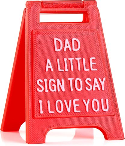 Mini Sign Valentine's Decoration Anniversary Present - Romantic I Love You Sign