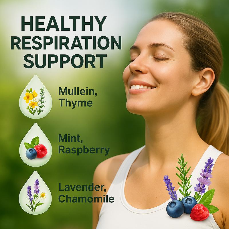 “Say Goodbye to Lung Toxins! Thyme & Mint Herbal Purifier for Better Breathing & Fresh Breath”