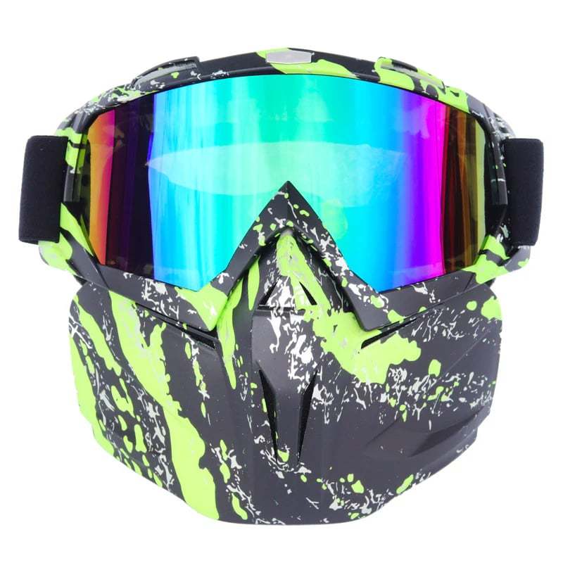 🥽Premium Windproof Anti-Fog Motorcycling And Skiing Sport Mask Goggles