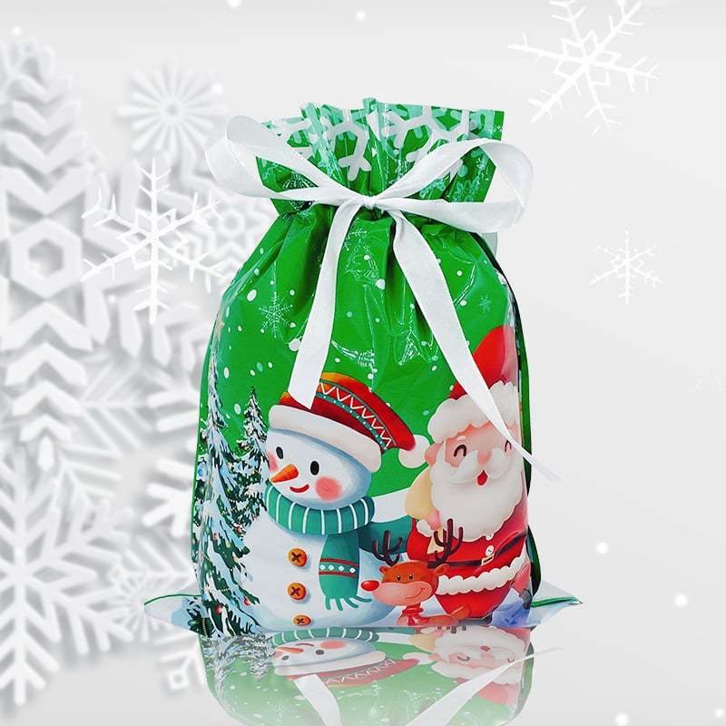 Christmas Drawstrings Gift Bags