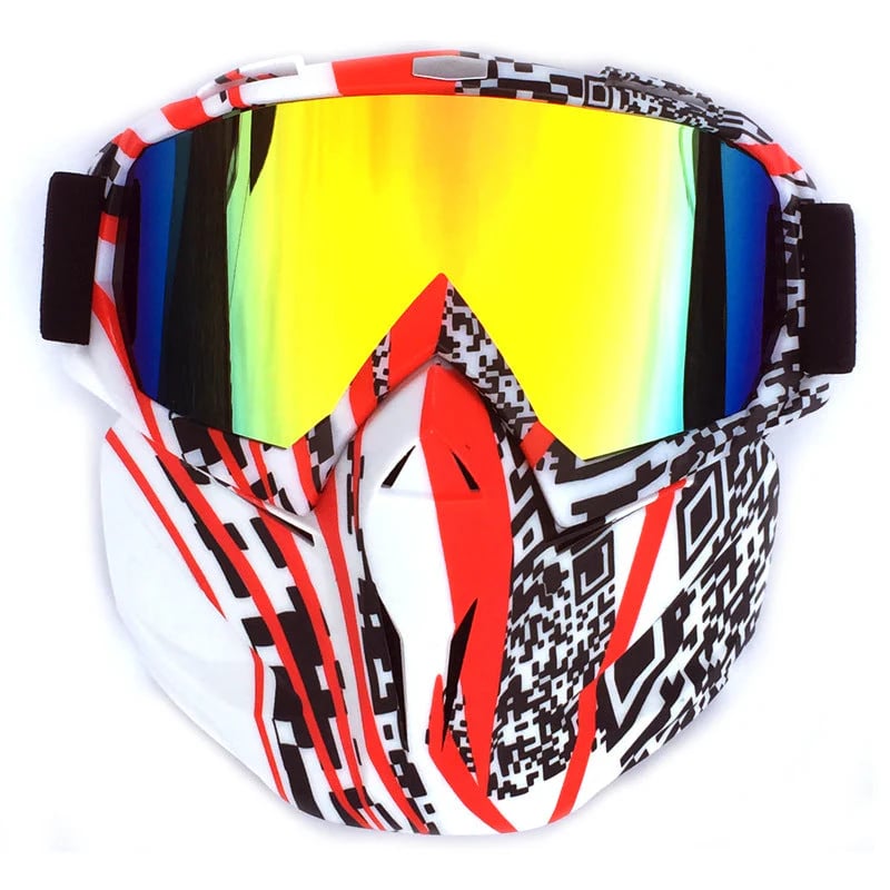 🥽Premium Windproof Anti-Fog Motorcycling And Skiing Sport Mask Goggles