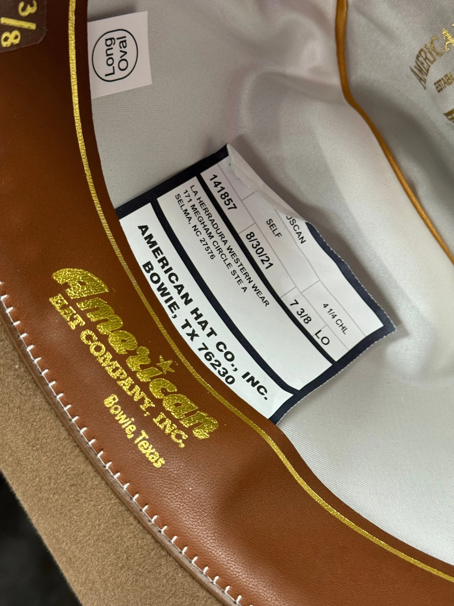 7X American Felt Hat Tuscan